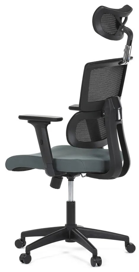 Scaun pivotant de birou de culoare gri Mecanism pivotant. KA-B1025