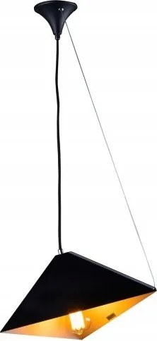 Mennyezeti Lámpa Fekete Matt Dérhatású E27 Volteno