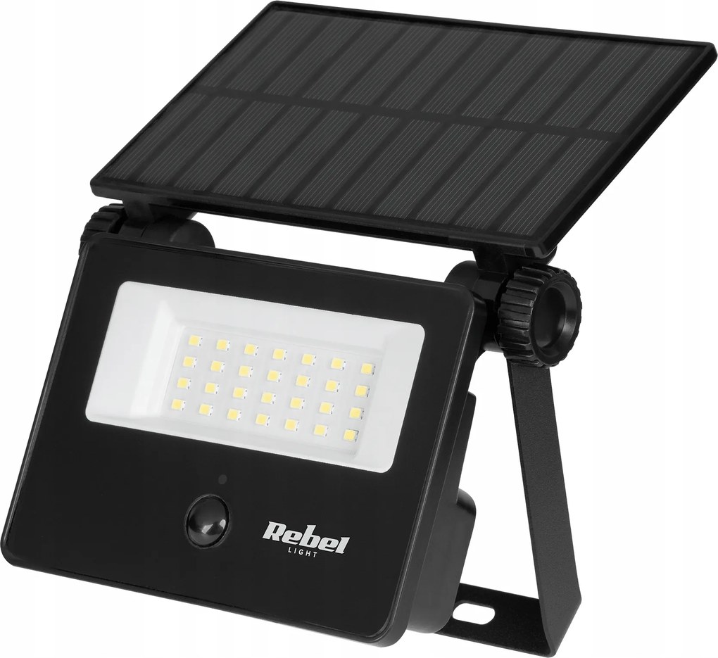 Napelemes lámpa szürkület- és mozgásérzékelővel