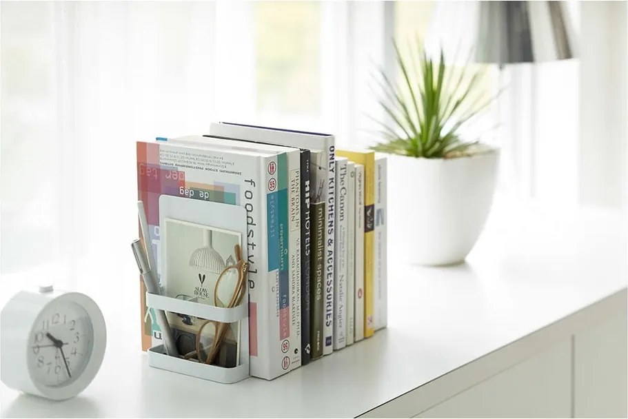 Tower fehér könyvtámasz - YAMAZAKI