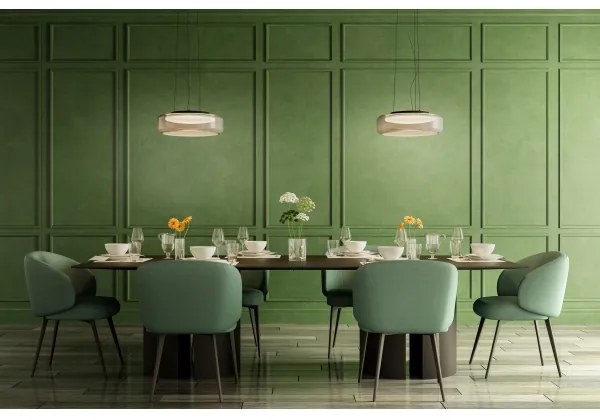 Redo 01-3592 - LED Csillár zsinóron SOLERA LED/36W/230V átm. 45 cm CRI 93 3000/4000K