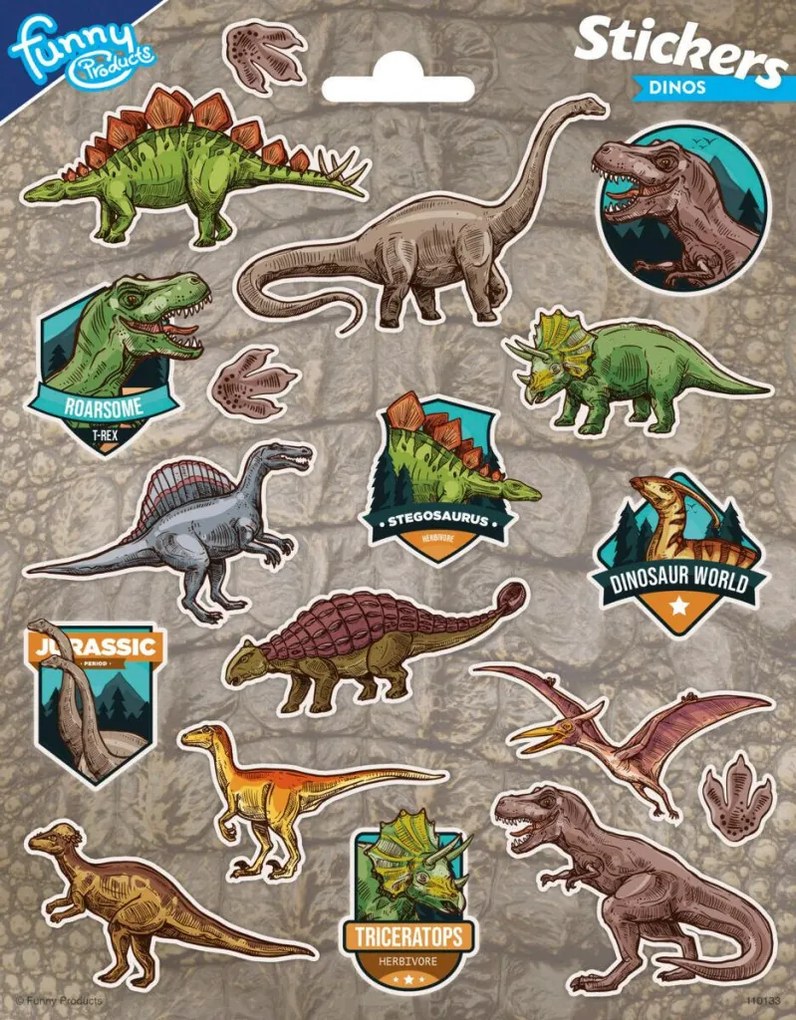Dinoszaurusz Roarsome matrica