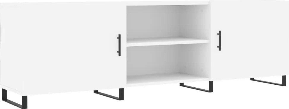 vidaXL fehér szerelt fa TV-szekrény 150 x 30 x 50 cm
