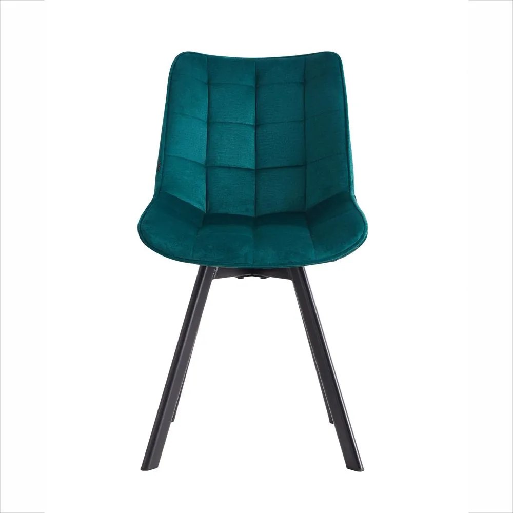 AVENBERG NOLA Étkezőszék szett - 4 db, türkizkék