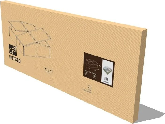 G21 kétrészes palántanevelő GA12 100 x 120 x 40 cm