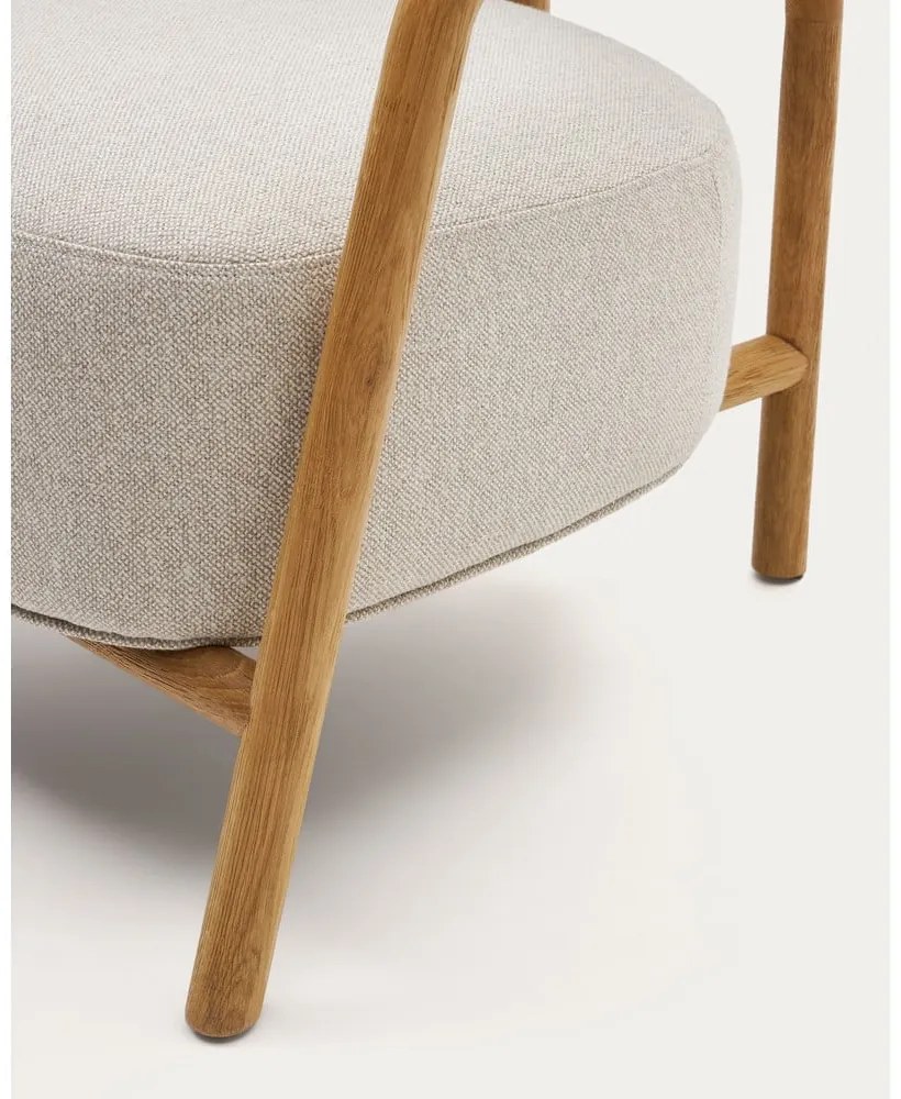 Bézs fotel Melqui – Kave Home