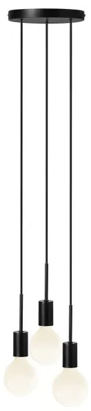 Nordlux - PACO kábeles függeszték 3xE27/25W/230V fekete