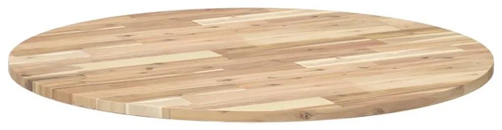 kerek tömör akácfa asztallap Ø90 x 2 cm