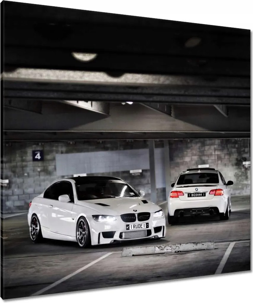 Vászonkép 90x90 Autós Bmw sport