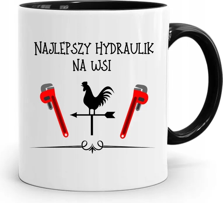 Bögre Fekete Ajándék Vízvezeték Szerelőnek Legjobb nyomott mintával