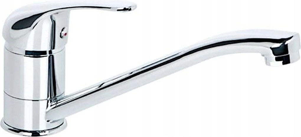 Álló Konyhai Csaptelep Forgatható Kifolyócsővel Króm Csaptelep Valvex Lengyel