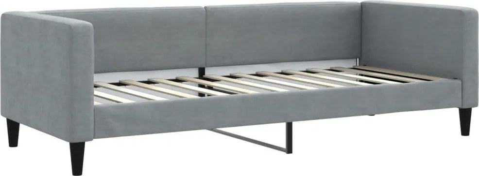 vidaXL világosszürke szövet kanapéágy keret 80 x 200 cm