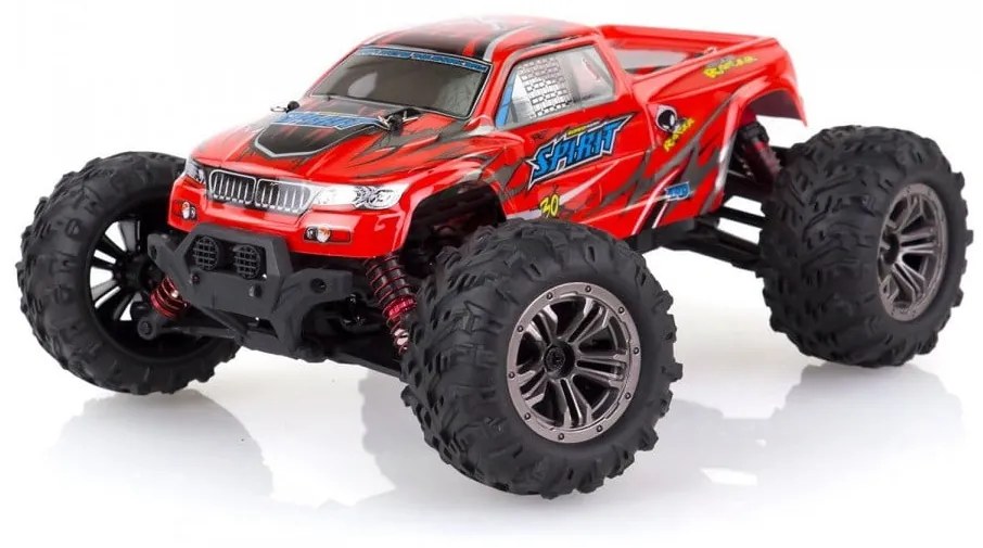 Absima Spirit 1:16 4WD monster truck rc modellautó piros/kék/zöld - Piros