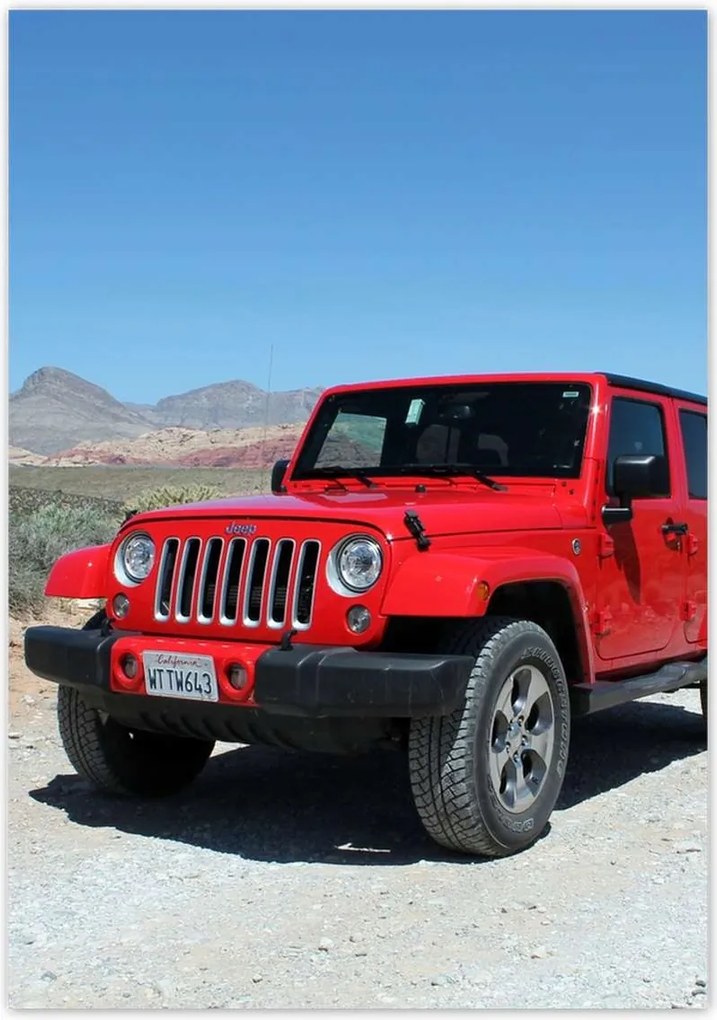 Poszterek 70x100 Jeep Terepjáró