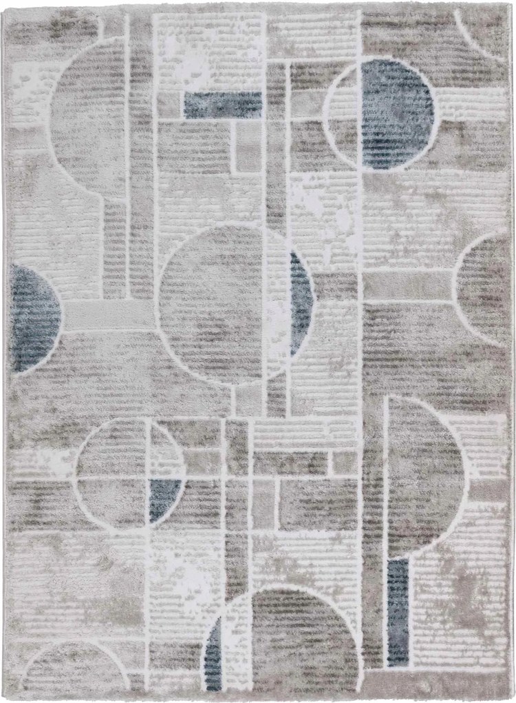 Rosaline szőnyeg 70×140 cm geometria kék