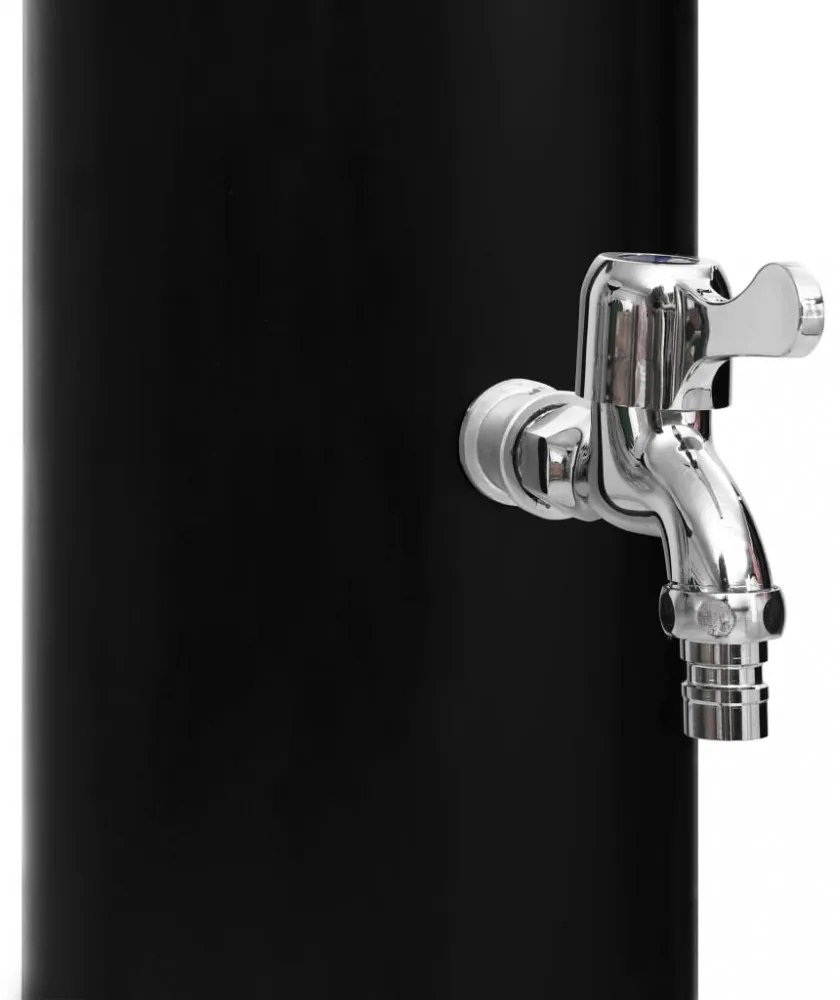 kültéri szolárzuhany zuhanyfejjel és csappal 40 L