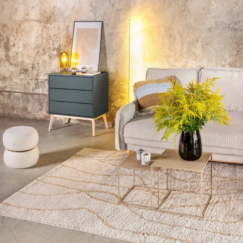 Krémszínű szőnyeg 120x180 cm Routa – Bonami Selection