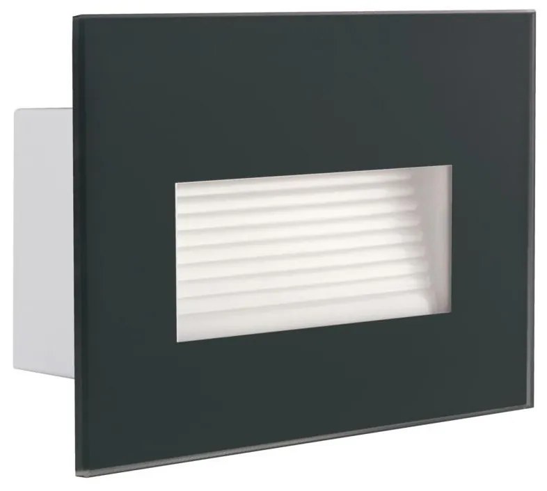 Kanlux 33695 - LED Beépített lámpa GLASI LED/3W/230V 4000K IP44 antracit