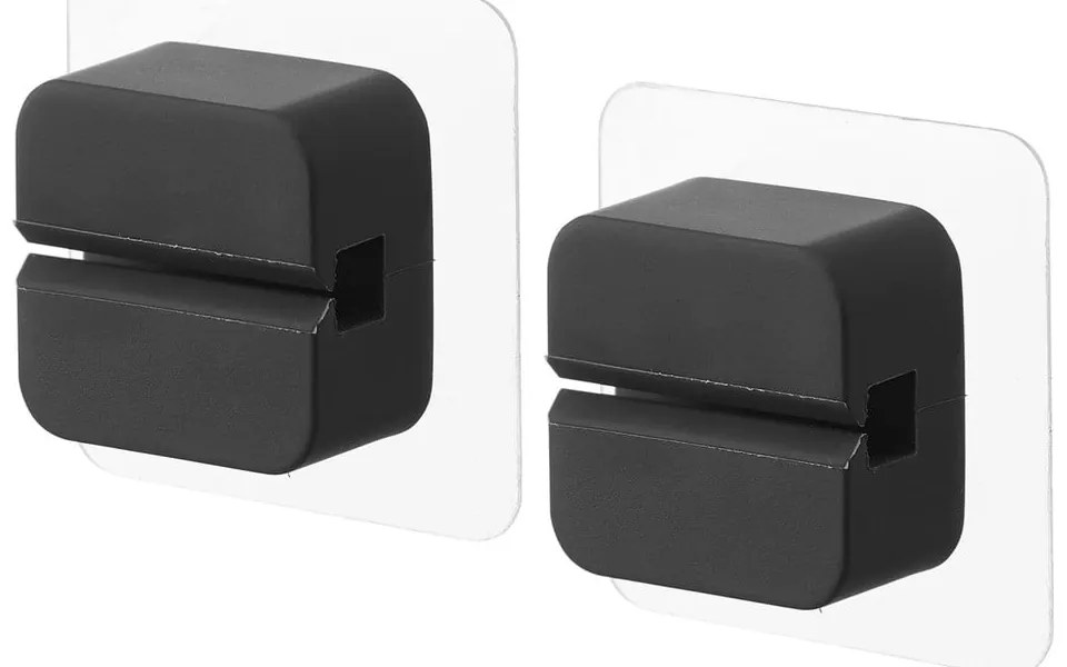 Fekete szilikon multifunkciós tartó szett 2 db-os Film Hook – YAMAZAKI