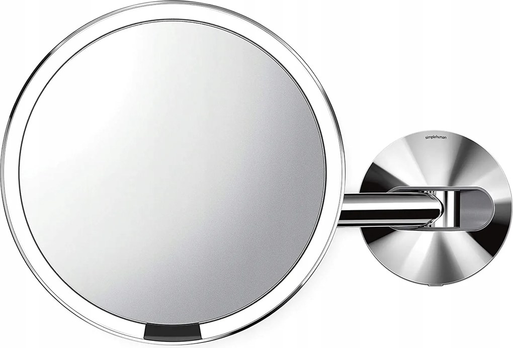 simplehuman Fali Nagyító Sminktükör Megvilágított Ezüst
