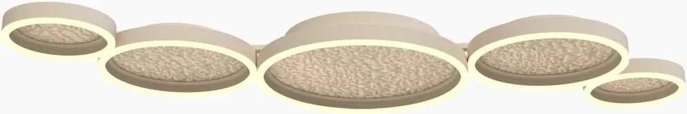 AVIANO LIGHTING 9069-513 BORMES Modern LED Mennyezeti Lámpa Homokkő, Arany LED IP20