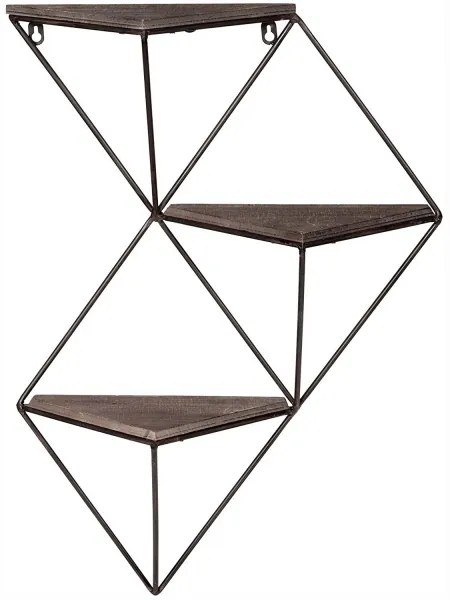 Fali polc 34x45 cm fenyő