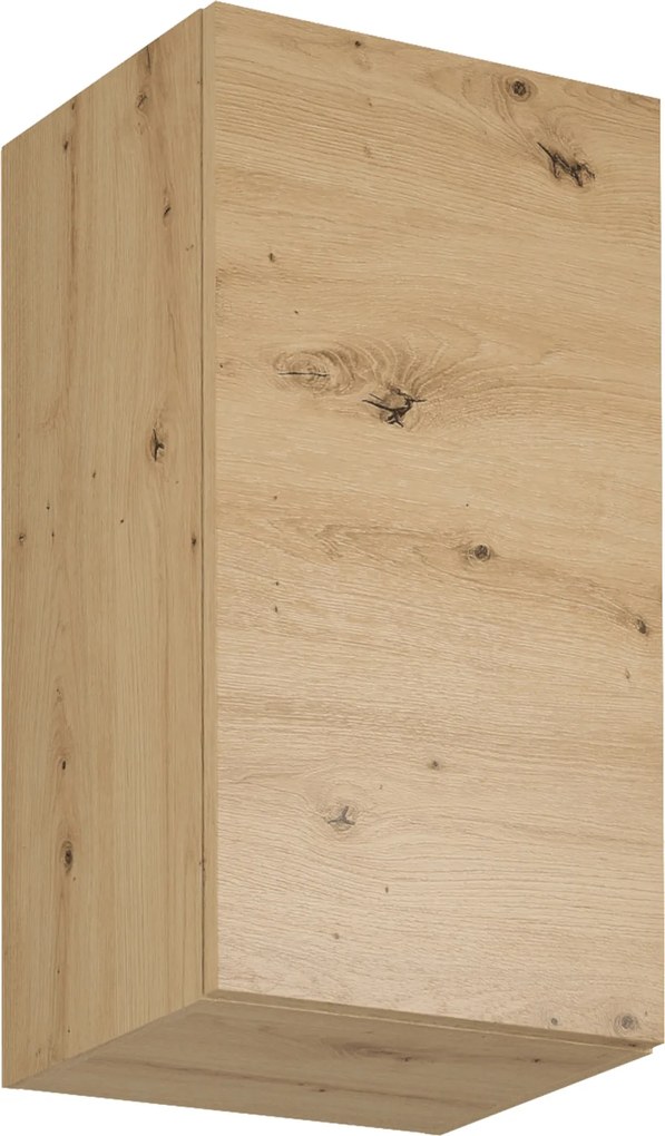 Felső szekrény, artisan tölgy, univerzális, LANGEN G40