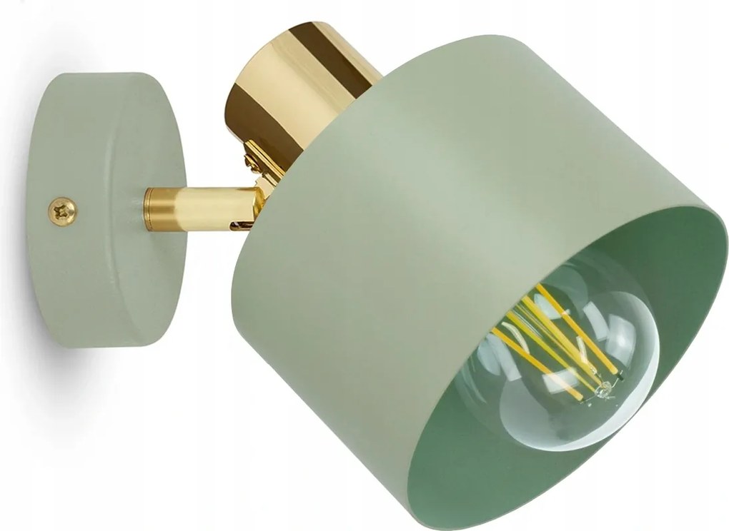 Fali lámpa állítható zsálya pasztell 486-K1 Led minimalista