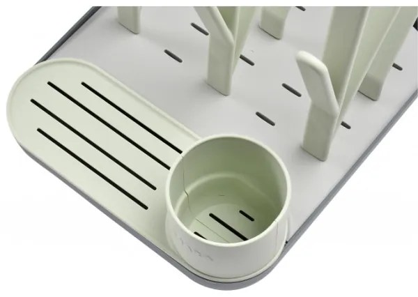 Beaba - Cumisüveg szárítóállvány zöld/szürke