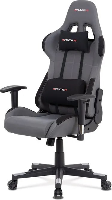 Szürke Gamer Szék, Hinta Mechanikával. KA-F05 GREY