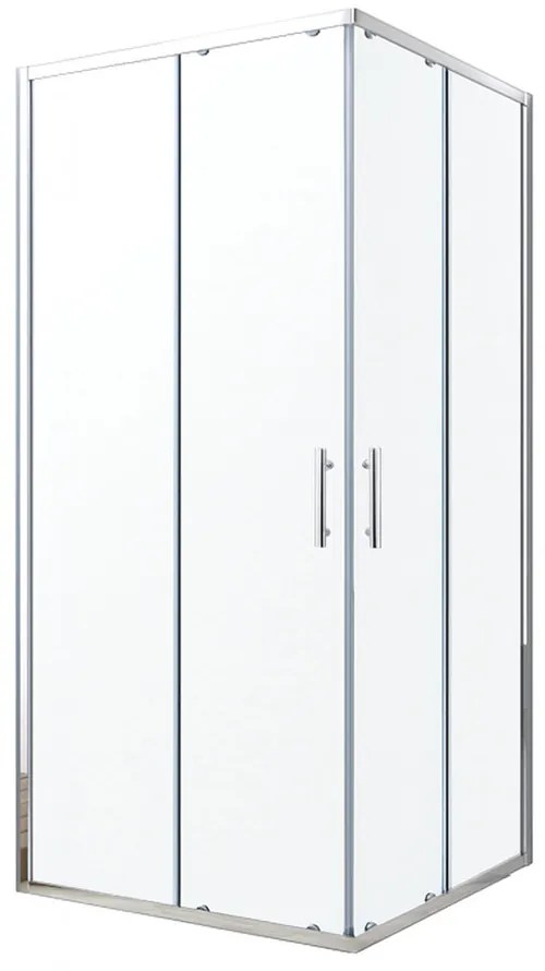 Soul 90x90 cm szögletes zuhanykabin tálca nélkül