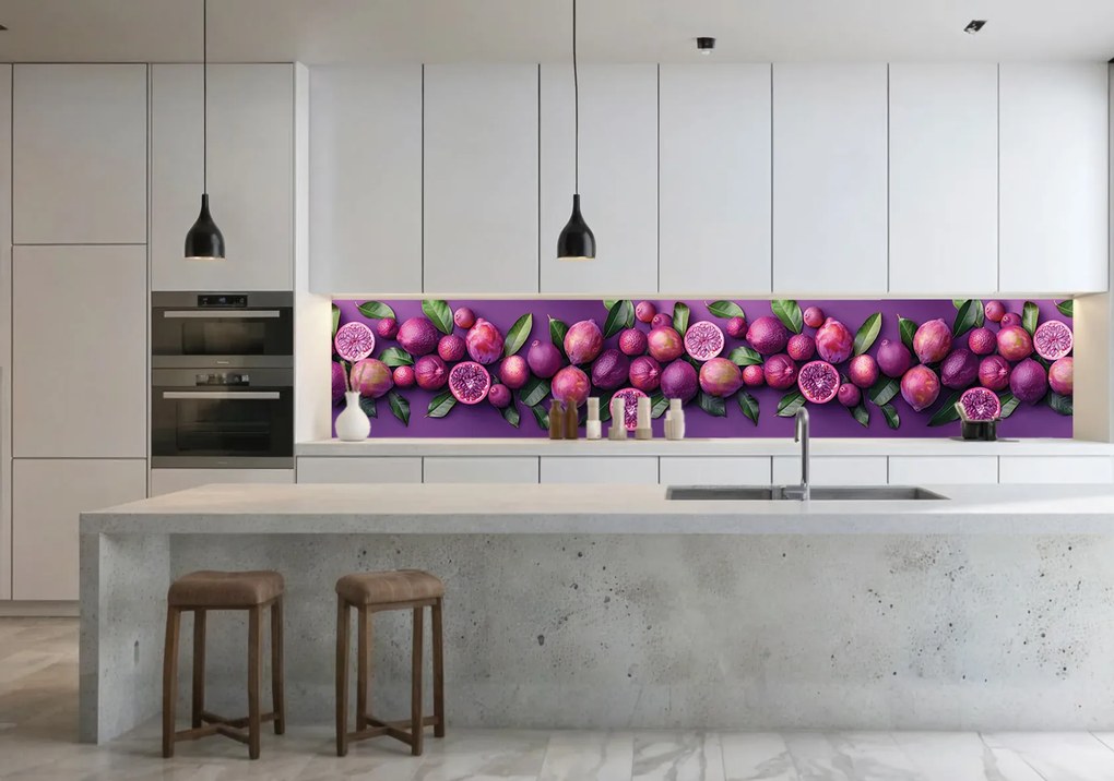 Wallplex konyhahátfal Passion Fruit (Méret: 60x120)