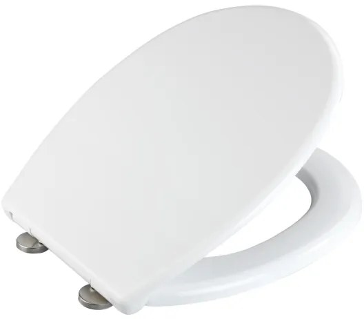 WENKO 24571100-WC VORNO NEO WC-ülőke 46x37 cm fehér/ezüst