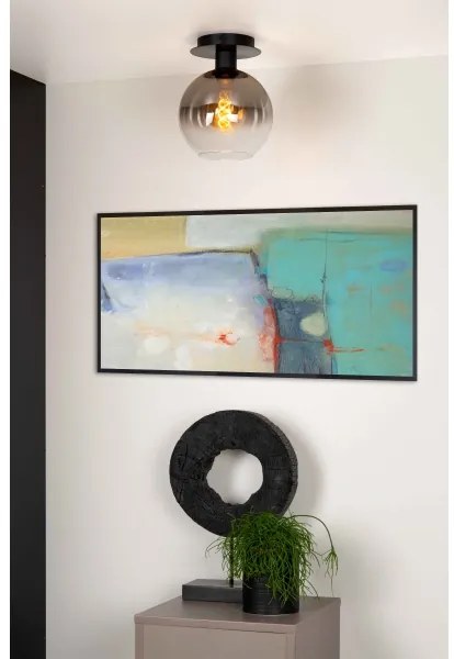 Lucide 74114/01/30 - Mennyezeti lámpa MARIUS 1xE27/40W/230V fekete