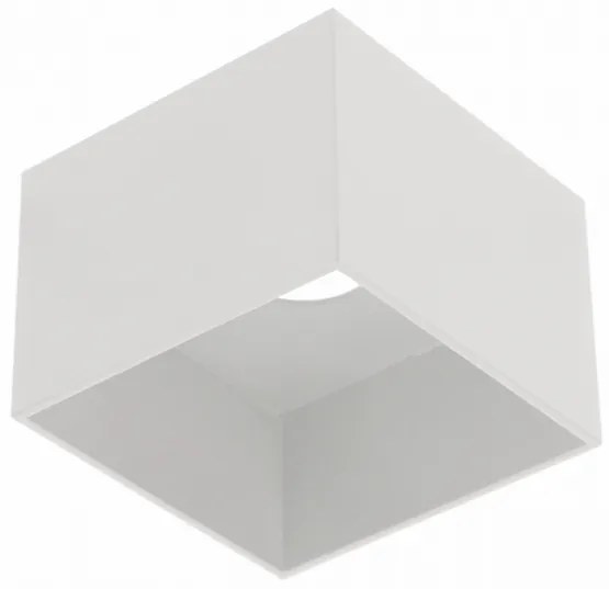 Lámpa Mennyezeti lámpatest SAKURA, aluminium, 120x120x85 mm,IP20,1xES111 négyzet, fehér