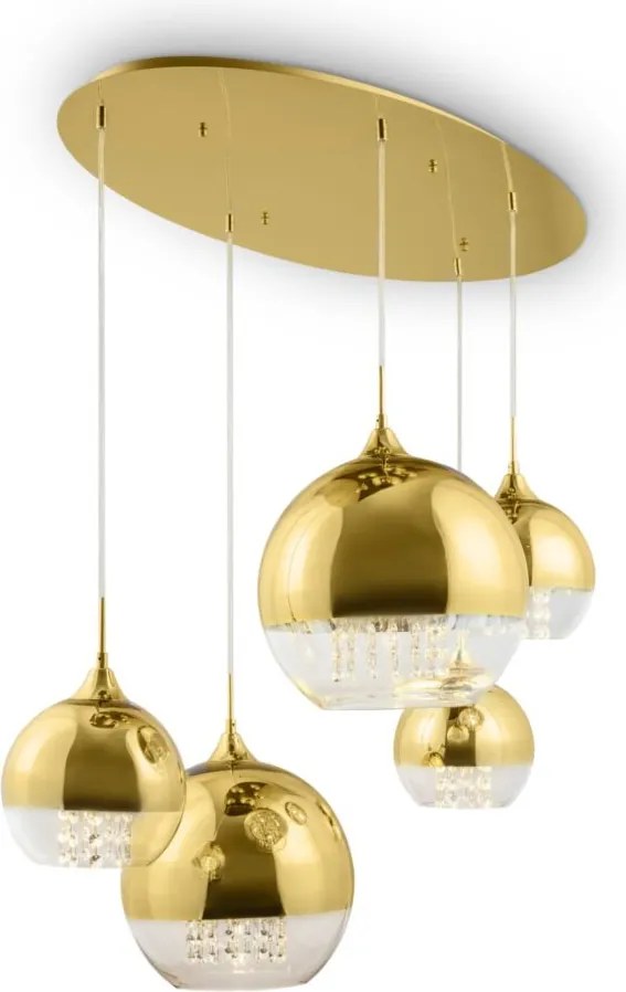 Maytoni FERMI P140-PL-170-5-G Függőlámpa 5x60W/E27