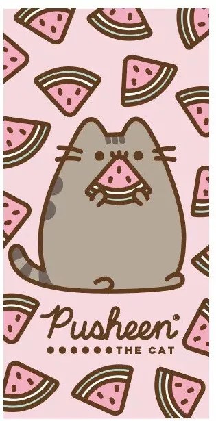 Pusheen fürdőlepedő strand törölköző