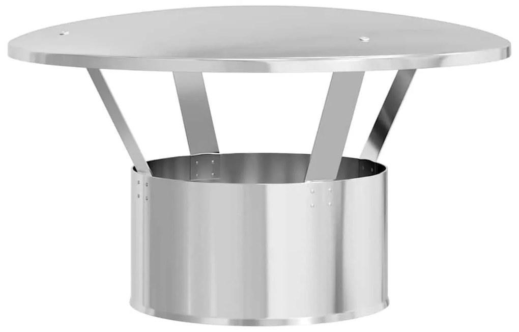 Eső Borító Kémény Ezüst 35 x 35 x 20 cm Rozsdamentes acél