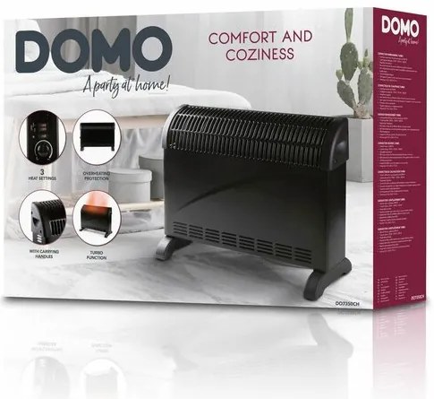 DOMO DO7350CH konvektor ventilátorral