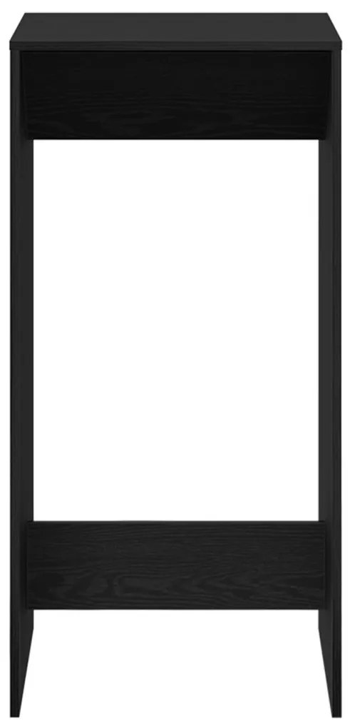 vidaXL Bárasztal Fekete tölgy 51 x 50 x 103,5 cm Faanyag