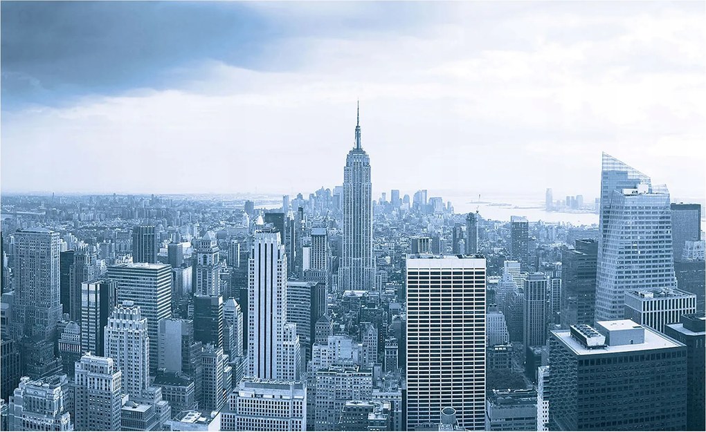 Fotótapéta flizelina New York város panoráma felhőkarcolók 250x175 +ragasztó