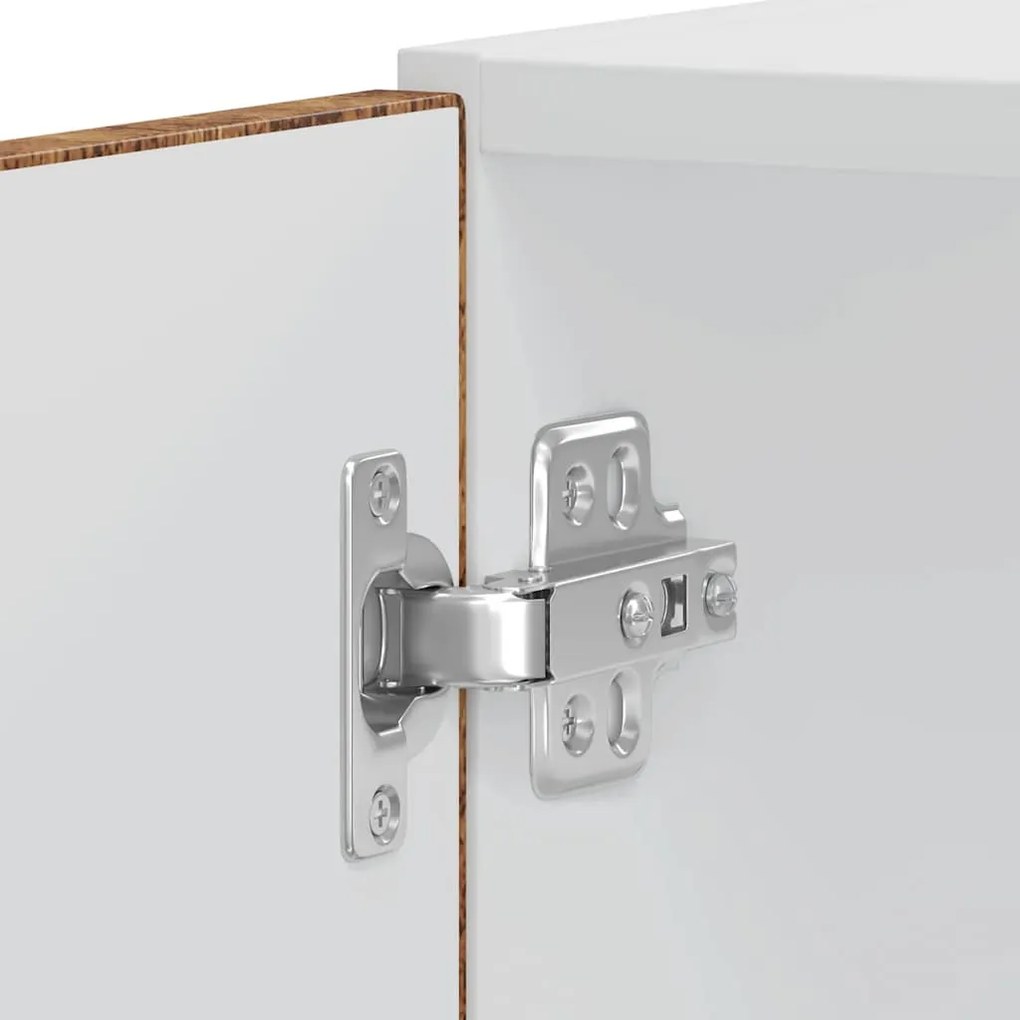 Kalmar 2 db antik fa színű szerelt fa sütőszekrények