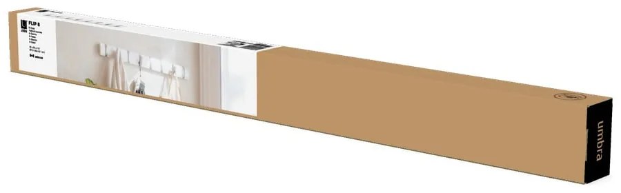 Fehér nyárfa fali fogas Flip – Umbra