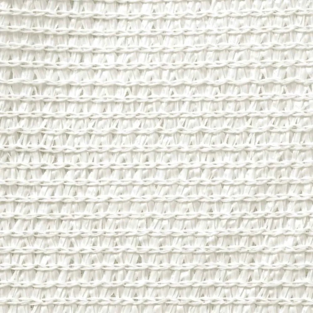 fehér HDPE napvitorla 160 g/m² 4 x 4 x 5,8 m