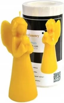 Szilikon öntőforma gyertyákhoz- Porcelán angyal