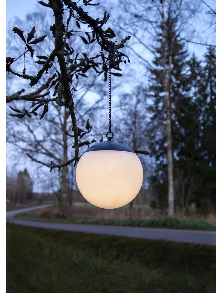 Globus kültéri függő napelemes lámpa, ø 20 cm - Star Trading