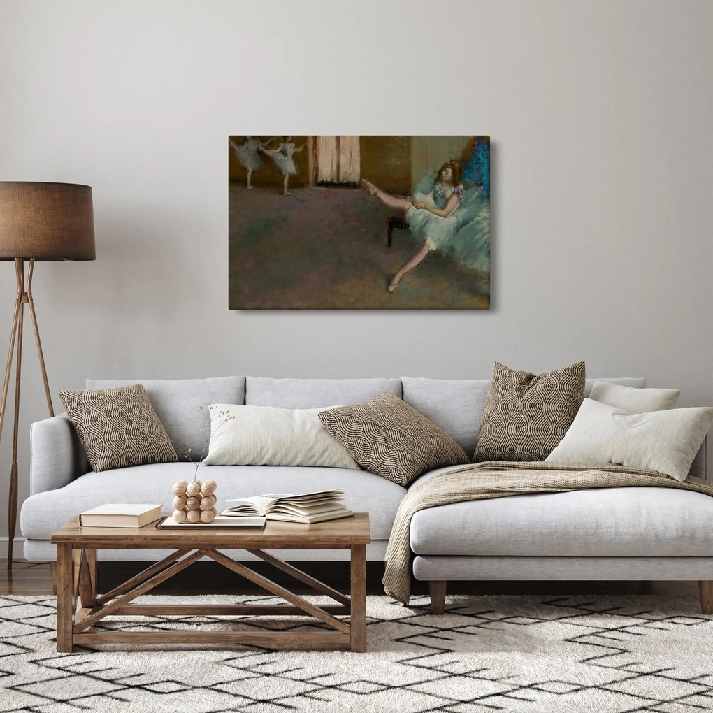 Kép - Edgar Degas, Before the Ballet, reprodukciók (90x60 cm)