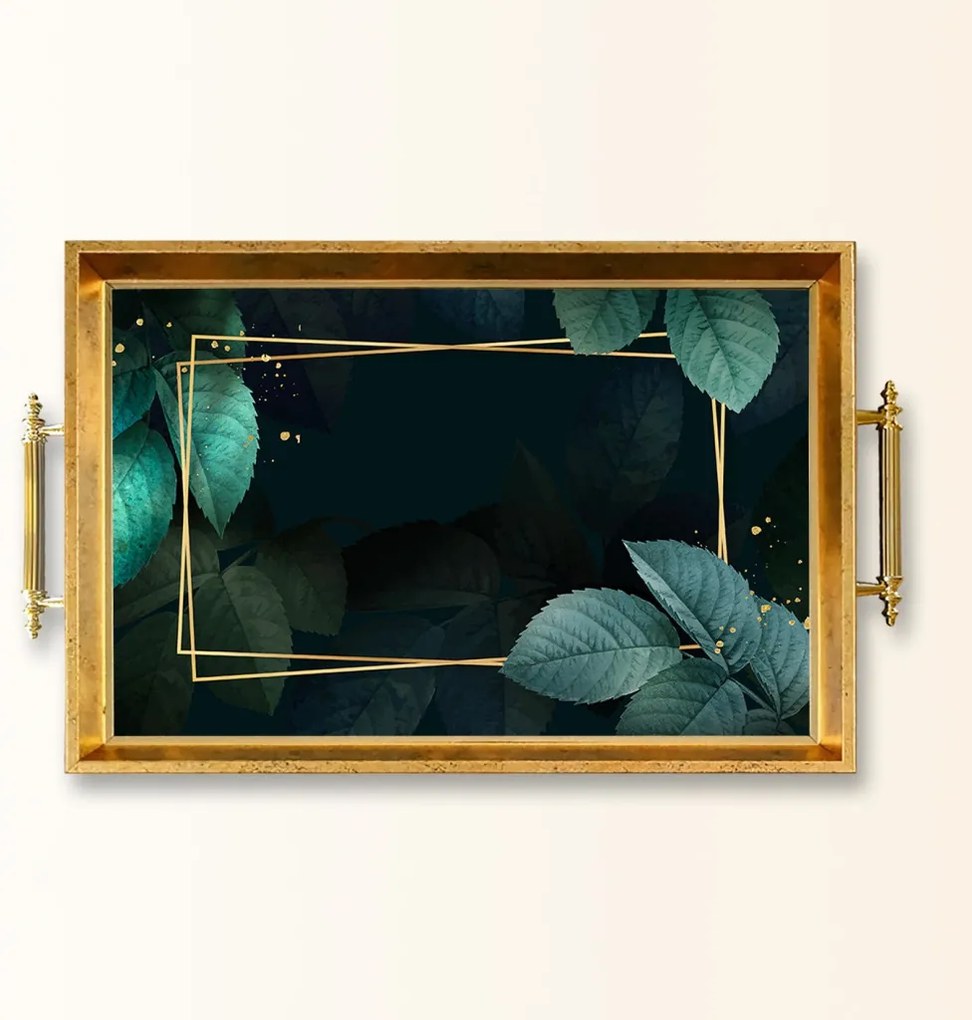 Üveg tálca, 38×24 cm – TPEA9774