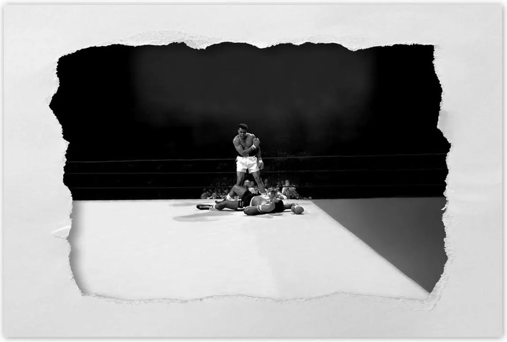 Poszterek 90x60 Muhammad Ali Boxer Harc