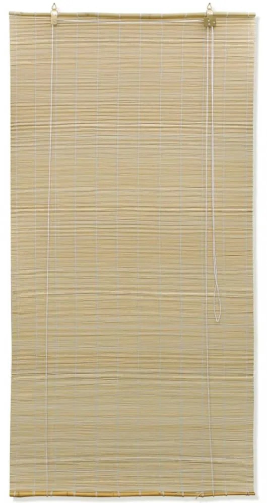 természetes színű bambuszroló 80 x 220 cm